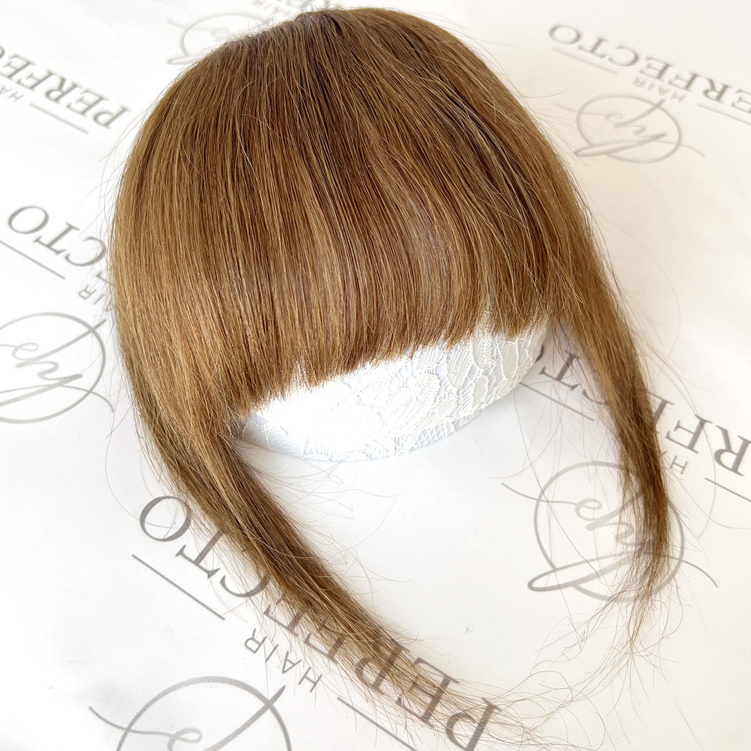 Clip in bangs real hair best sale