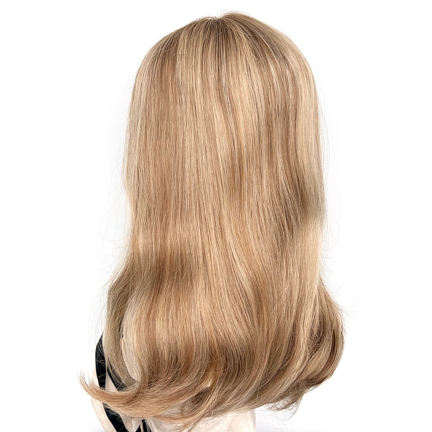 24 Inch Lace Wig  Ash Blonde Money Piece Hair Wigs -Jessica | Hairperfecto