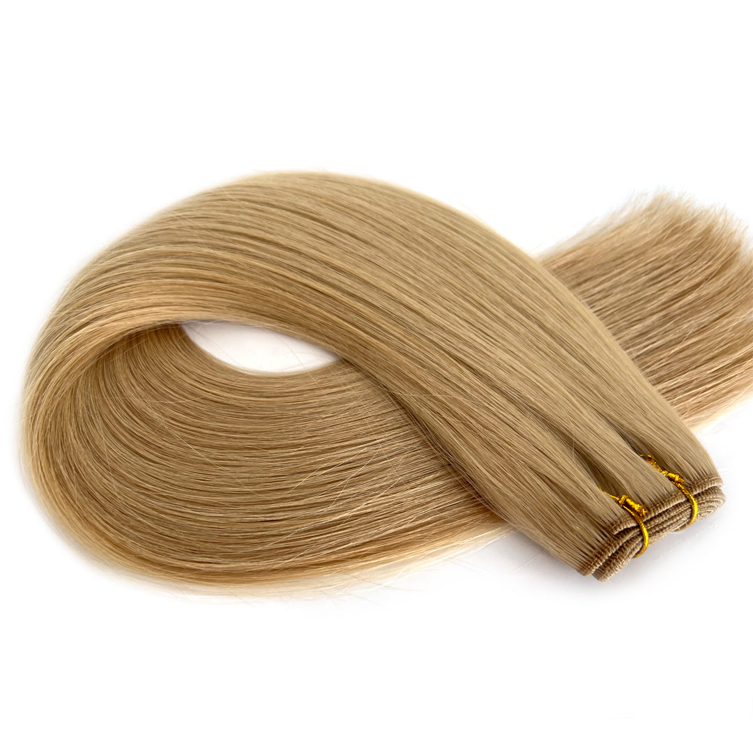 #8 TRADITIONAL WEFTS HAIR EXTENSIONS | 100% REMY HUMAN HAIR | HAIRPERFECTO