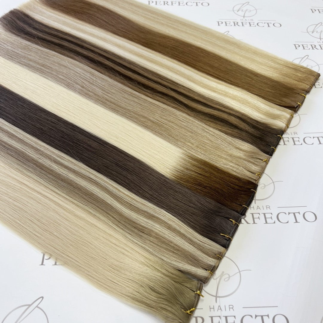Private Label Genius Wefts Hair Extension Manufacturers | Hairperfecto