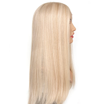 24Inch Lace Wig Light Blonde Blended European Hair Wigs - Isabella | Hairperfecto