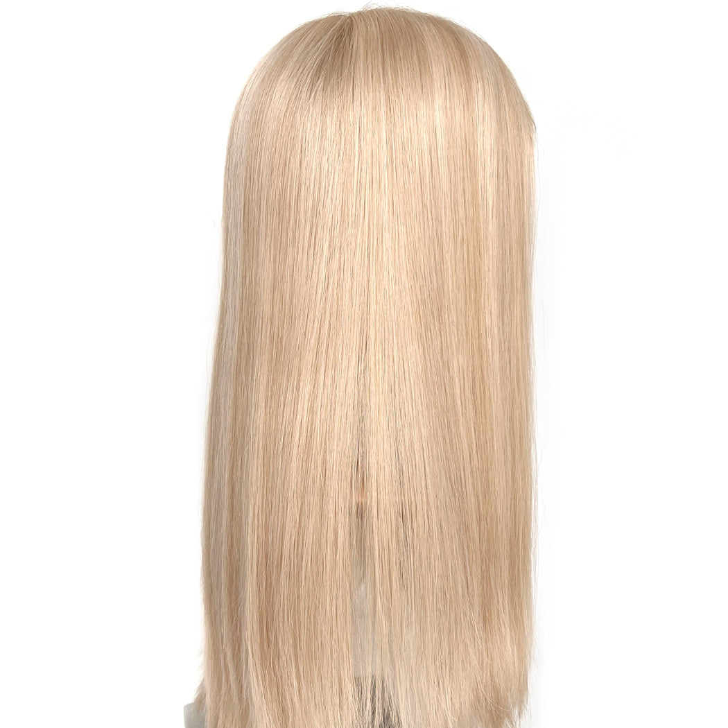 24Inch Lace Wig Light Blonde Blended European Hair Wigs - Isabella | Hairperfecto