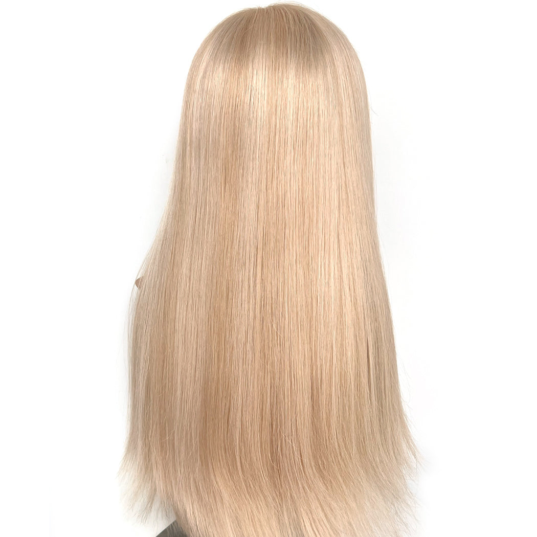 24Inch Lace Wig Light Blonde Blended European Hair Wigs - Isabella | Hairperfecto