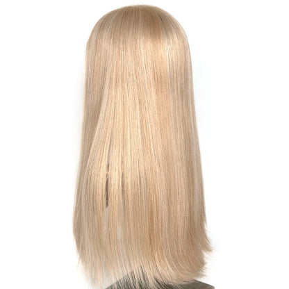 24Inch Lace Wig Light Blonde Blended European Hair Wigs - Isabella | Hairperfecto