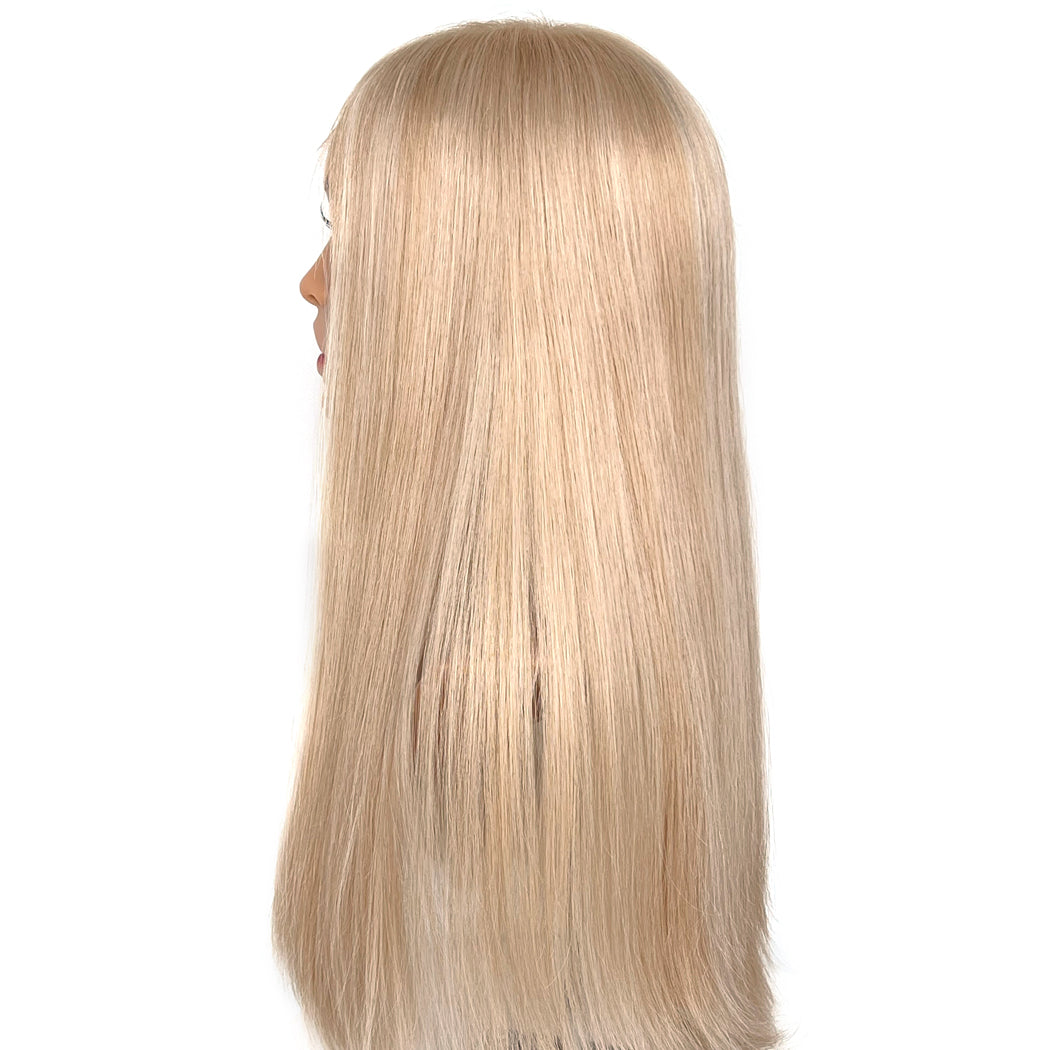 24Inch Lace Wig Light Blonde Blended European Hair Wigs - Isabella | Hairperfecto