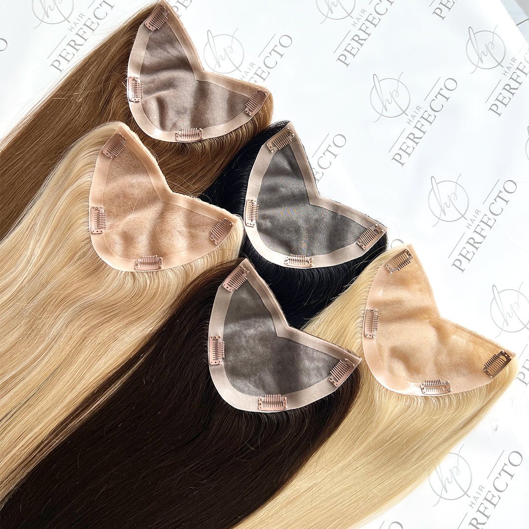 Premium Mono Base Hair Toppers Wholesaler | Hairperfecto