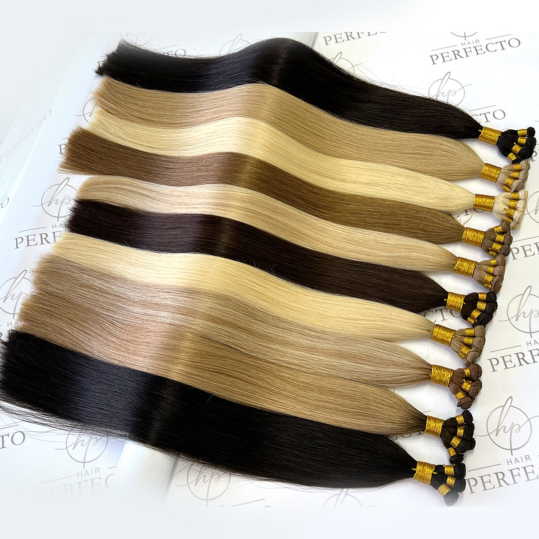 Private Label Hand Tied Hair Extension Factory | Hairperfecto