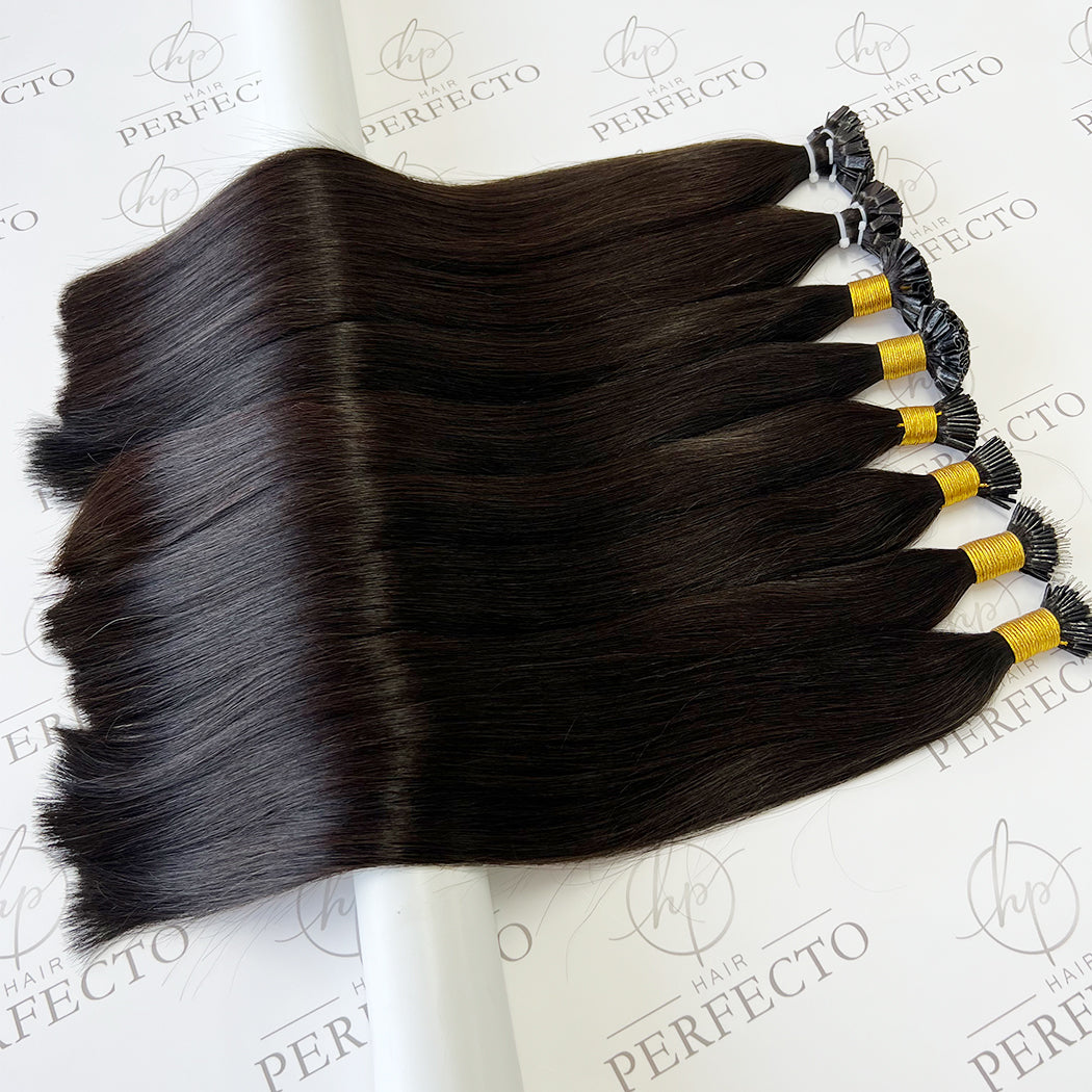 Flat-Tip Fusion Hair Extensions Factory | Hairperfecto