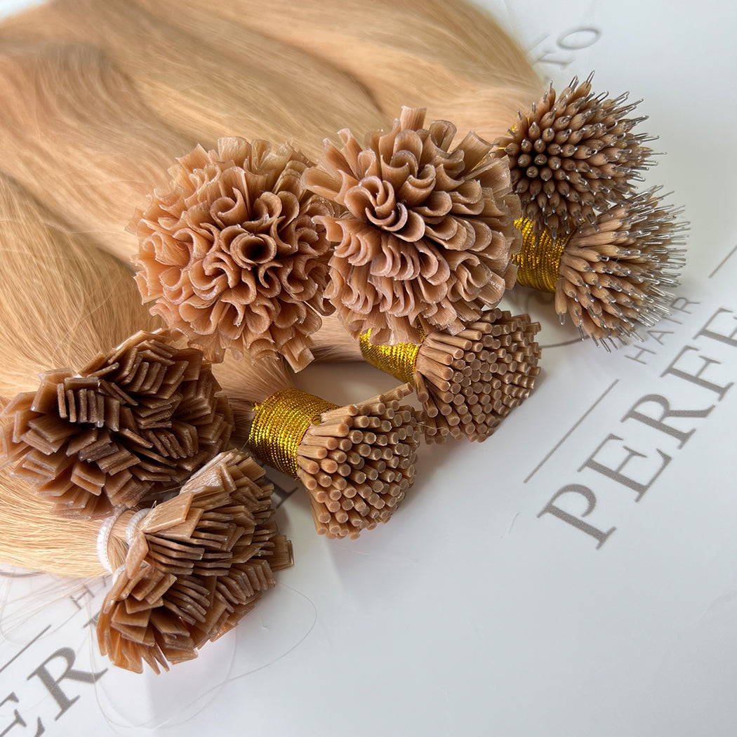 Keratin Bond Falt Tip Hair Extensions Manufacturer | Hairperfecto