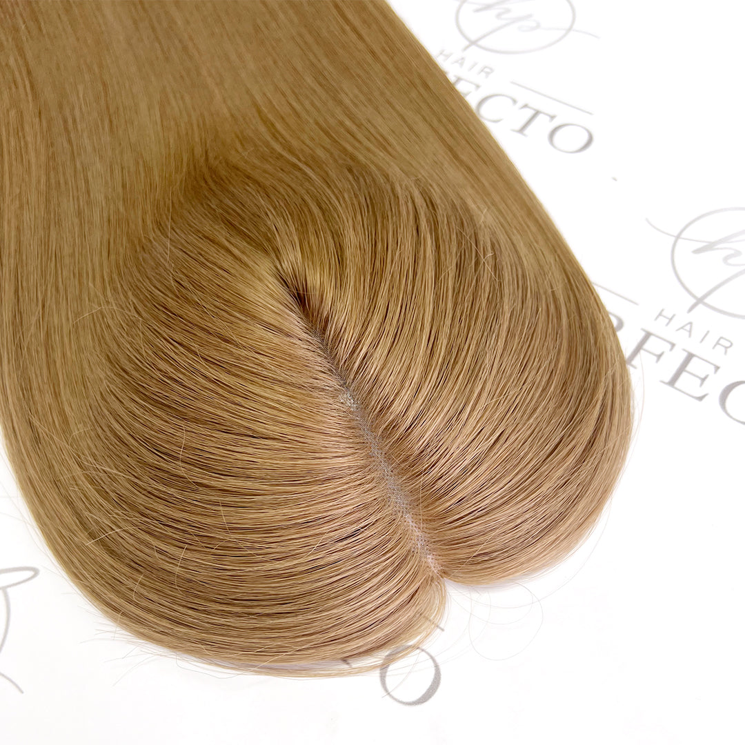 Premium Hair Toppers for Alopecia And Thinning Crown 5"X6" Brown Toppers