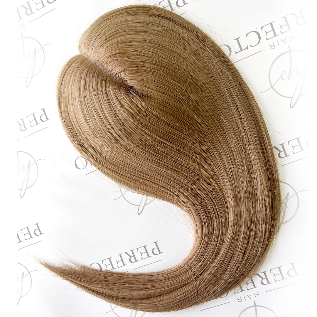 Premium Hair Toppers for Alopecia And Thinning Crown 5"X6" Brown Toppers