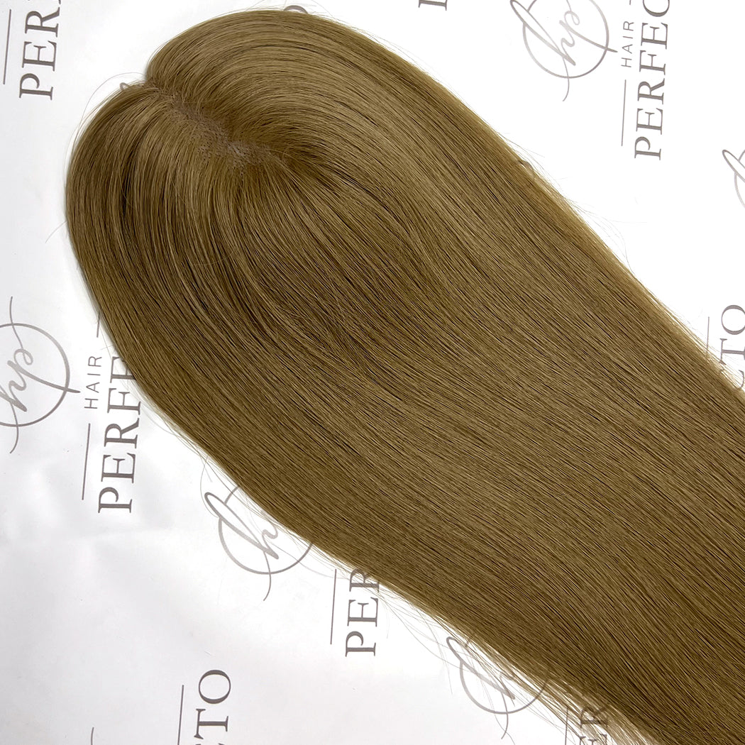 Hair Toppers 18''  #9  5.5''*6'' - Mono Hair Toppers| Hairperfecto