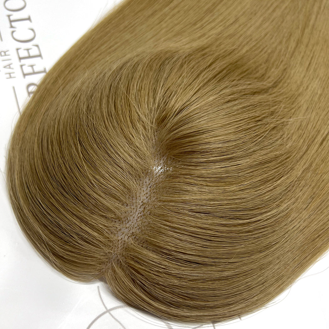 Hair Toppers 18''  #9  5.5''*6'' - Mono Hair Toppers| Hairperfecto