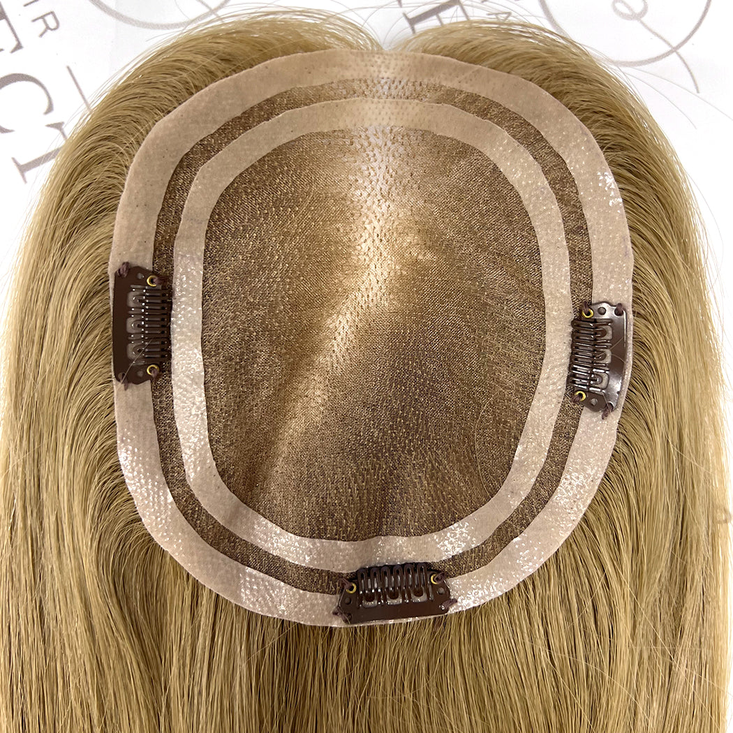 Hair Toppers 18''  #9  5.5''*6'' - Mono Hair Toppers| Hairperfecto