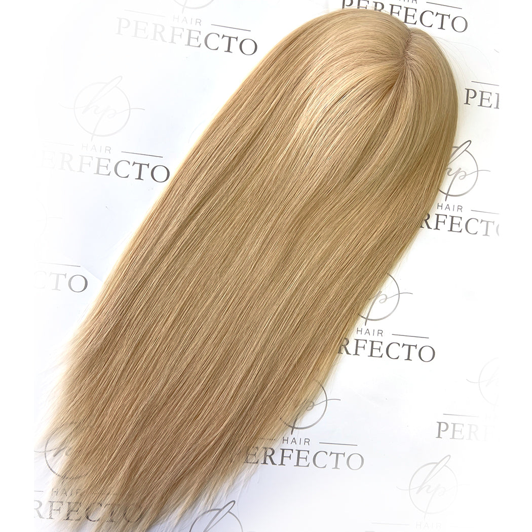 Hair Toppers 18'' #24 6''*7'' -  Hair Topper Mono Wefted Base | Hairperfecto