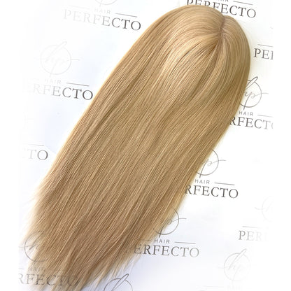 Hair Toppers 18'' #24 6''*7'' -  Hair Topper Mono Wefted Base | Hairperfecto