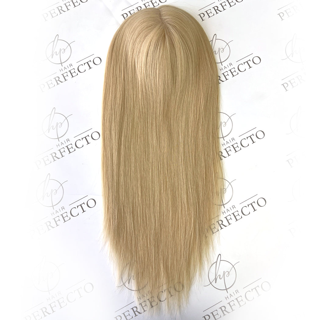 Hair Toppers 18'' #24 6''*7'' -  Hair Topper Mono Wefted Base | Hairperfecto