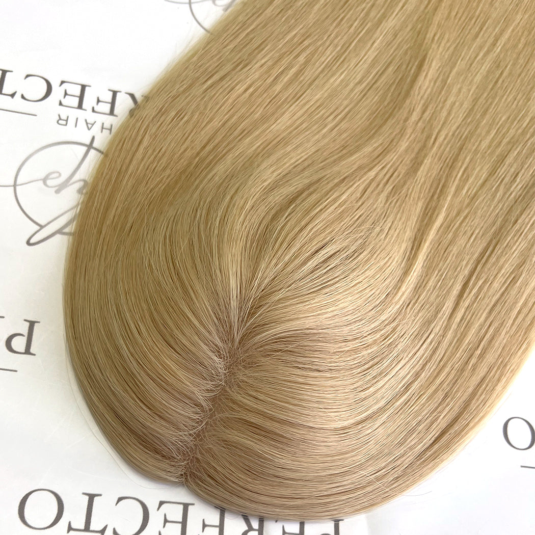 Hair Toppers 18'' #24 6''*7'' -  Hair Topper Mono Wefted Base | Hairperfecto