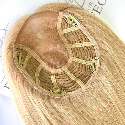 Hair Toppers 18'' #24 6''*7'' -  Hair Topper Mono Wefted Base | Hairperfecto