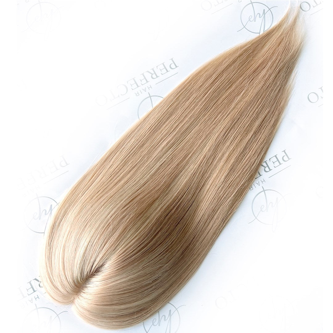 Premium Hair Toppers For Women |5* 6" Balayage Blonde Hair Pieces