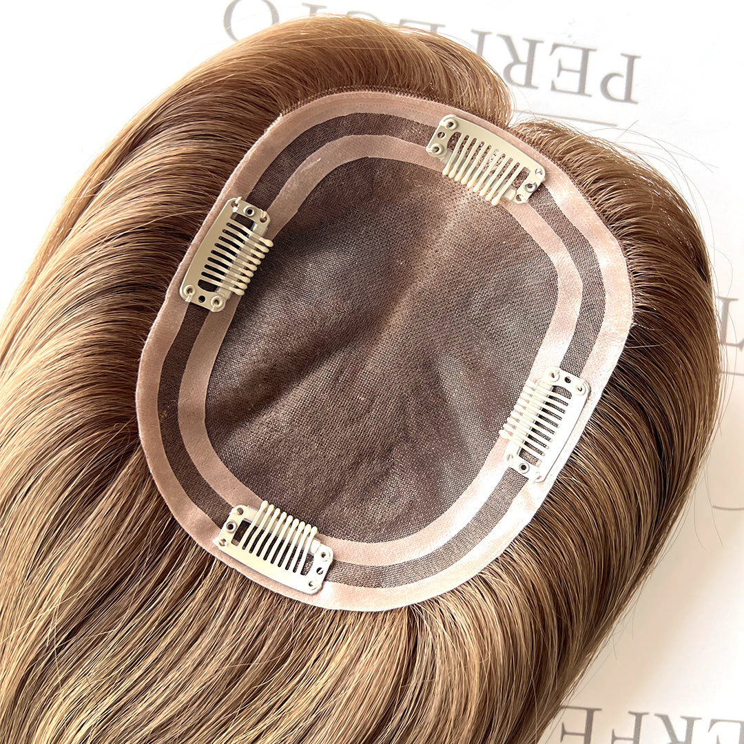 Quality Human Hair Toppers 5*6 Female Hair Topper for Thinning Hair and Hair Loss