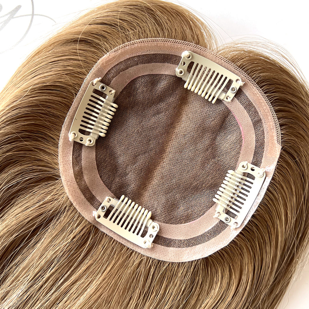 Female Hair Pieces For Thinning Hair On Top 4X4 Mono Base