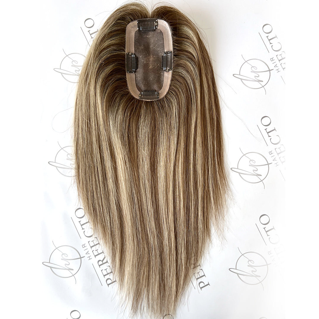 Hair Toppers For Women Caramel Blonde Topper