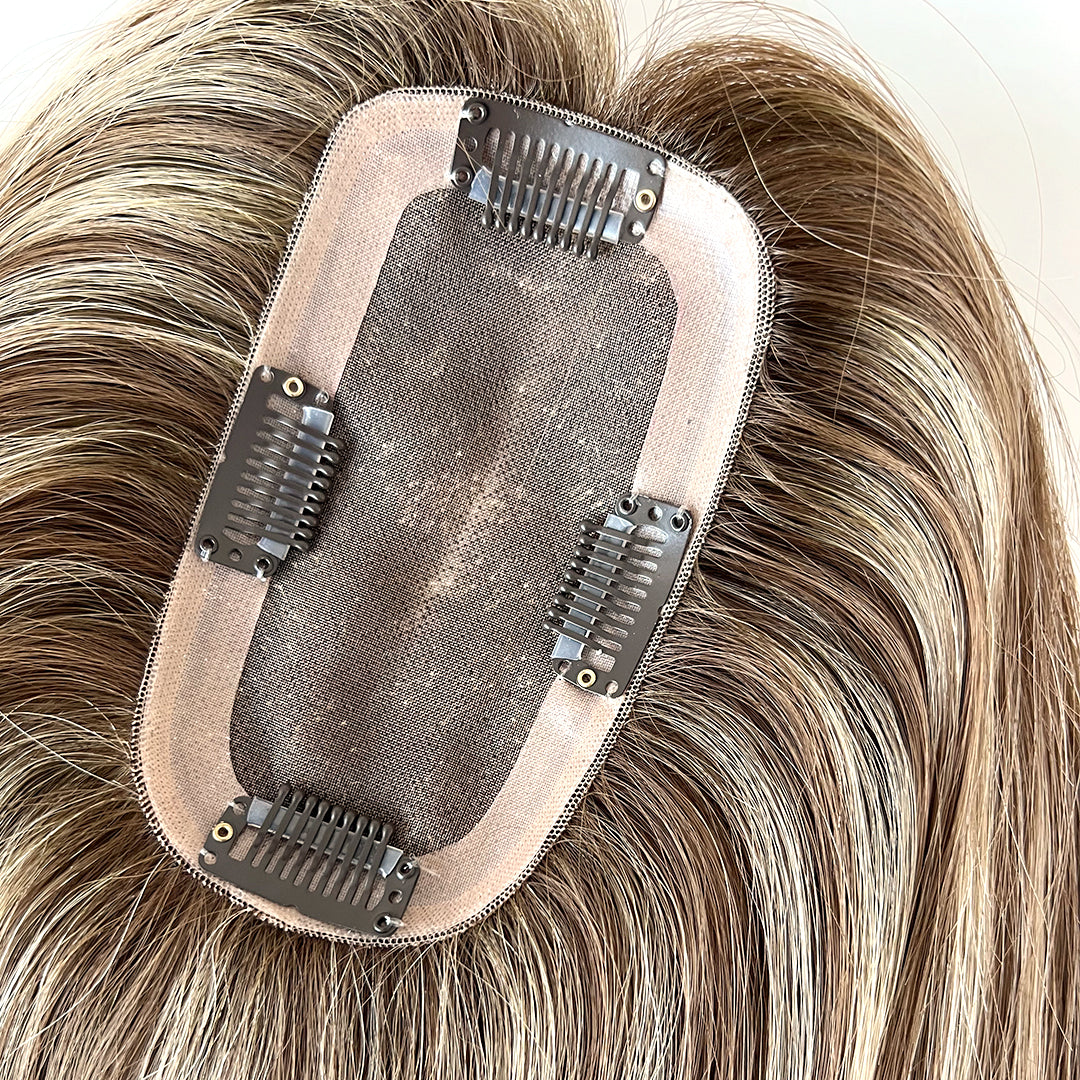 Hair Toppers For Women Caramel Blonde Topper