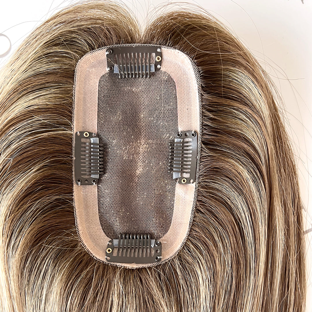 Hair Toppers For Women Caramel Blonde Topper