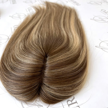 Hair Toppers For Women Caramel Blonde Topper