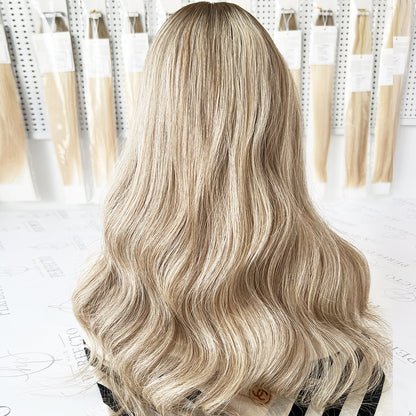 Premium Hair Toppers Silk Base Blonde Shade Hair Topper | Hairperfecto