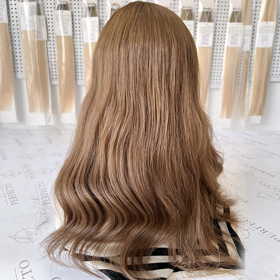 Best Hair Toppers 8*8 Size Silk Base Bronze Blonde Hair Topper |Hairperfecto