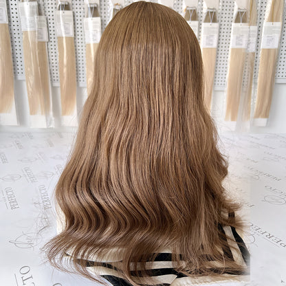 Best Hair Toppers 8*8 Size Silk Base Bronze Blonde Hair Topper |Hairperfecto