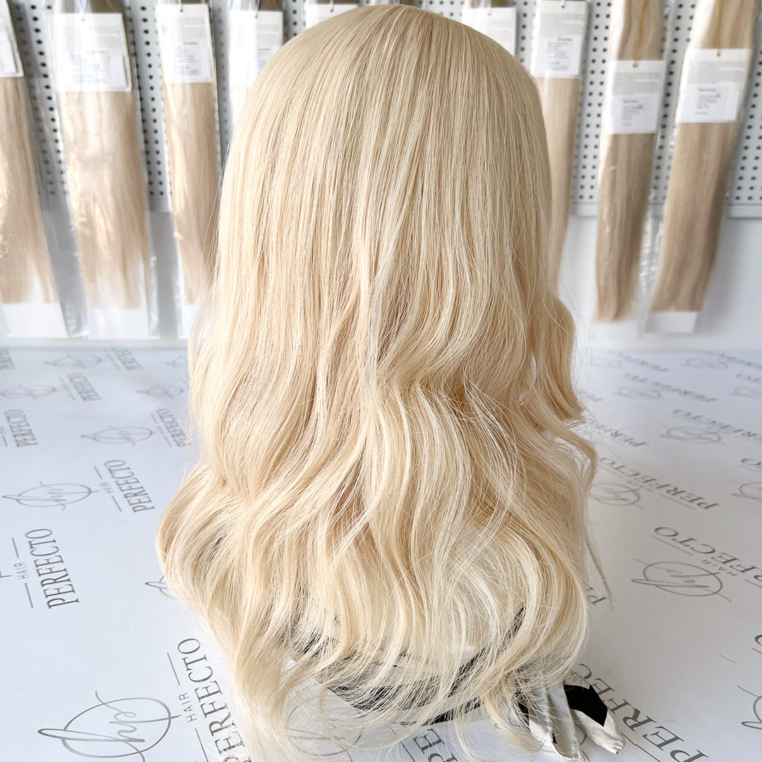 Blonde Hair Toppers 8*8 Silk Base Topper for Women