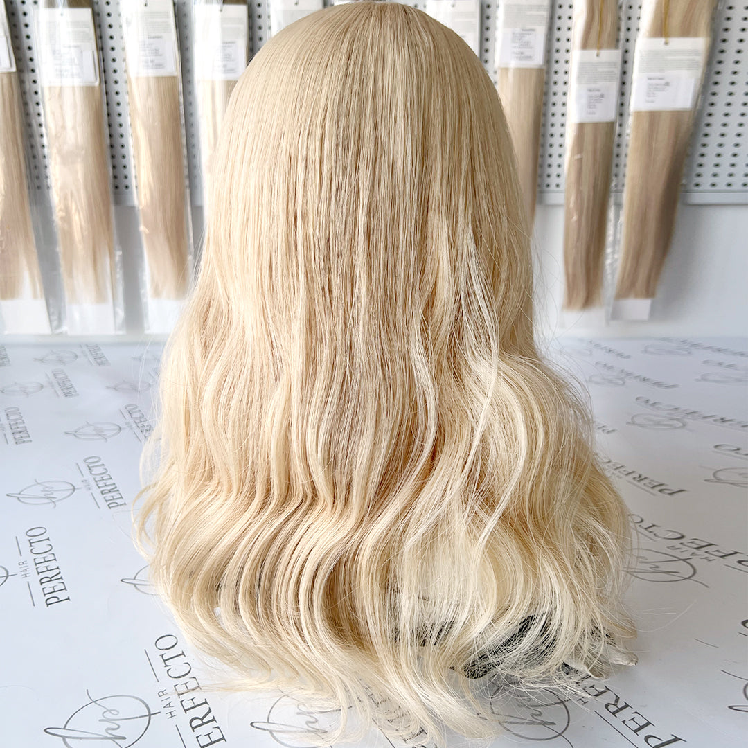 Blonde Hair Toppers 8*8 Silk Base Topper for Women