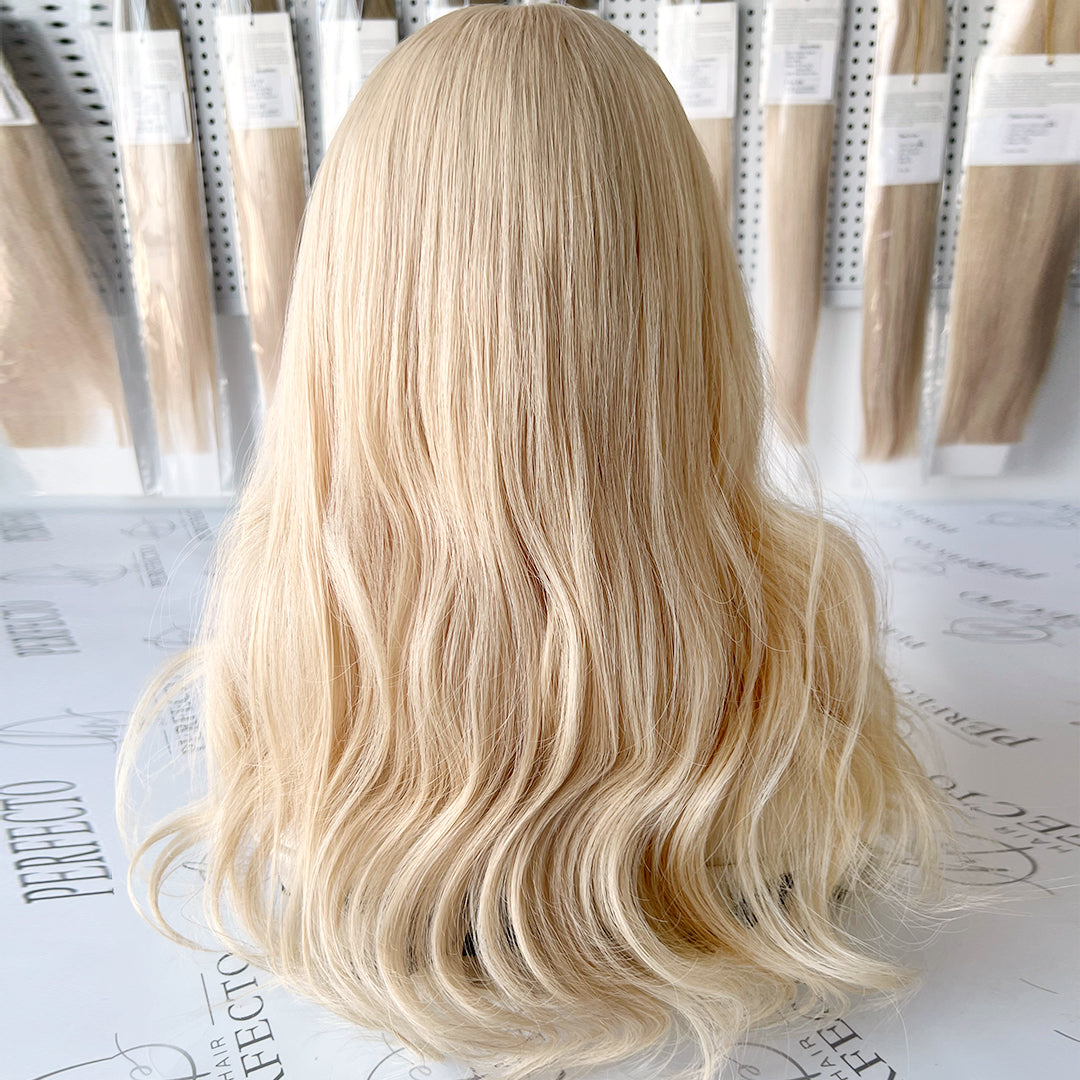 Blonde Hair Toppers 8*8 Silk Base Topper for Women