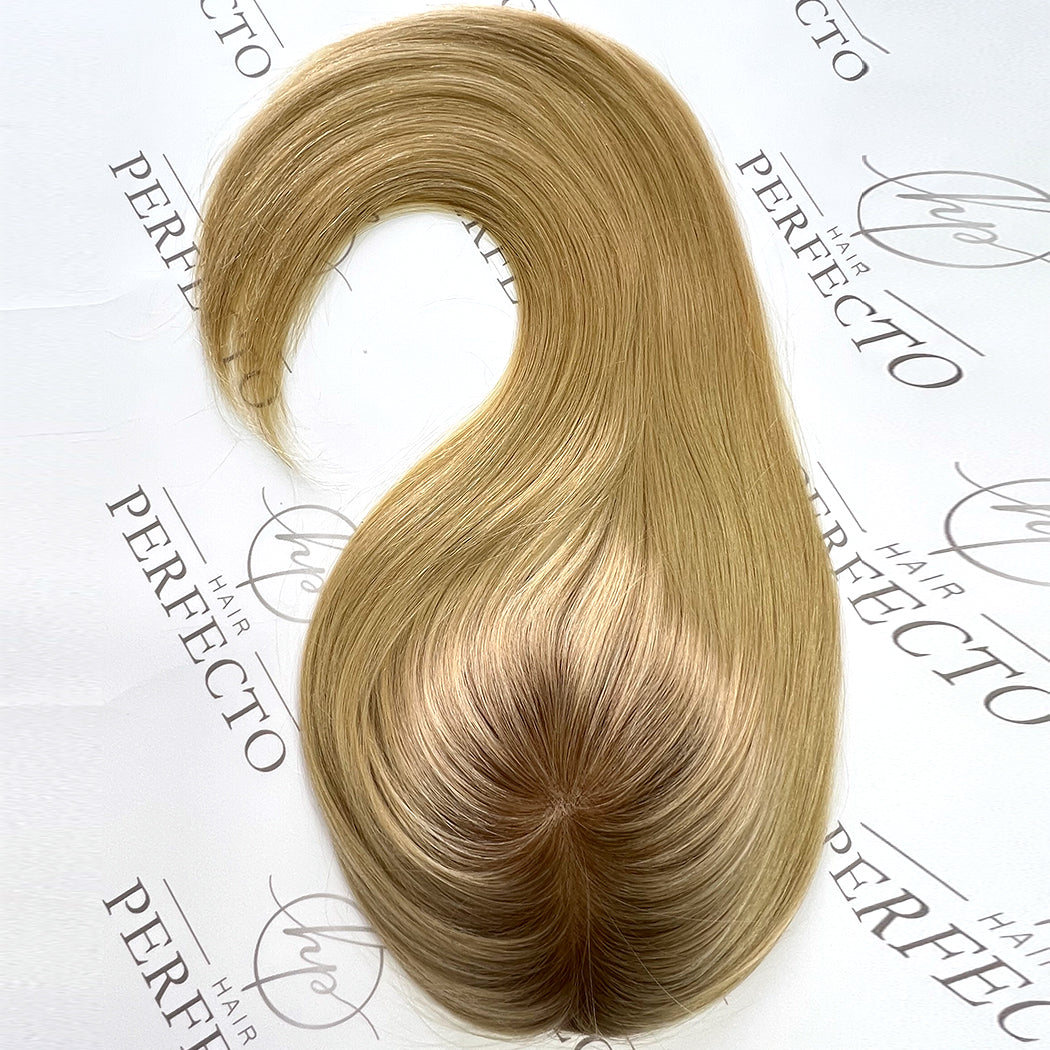 Best Hair Toppers For Women Blonde Hair Toppers With Dark Root