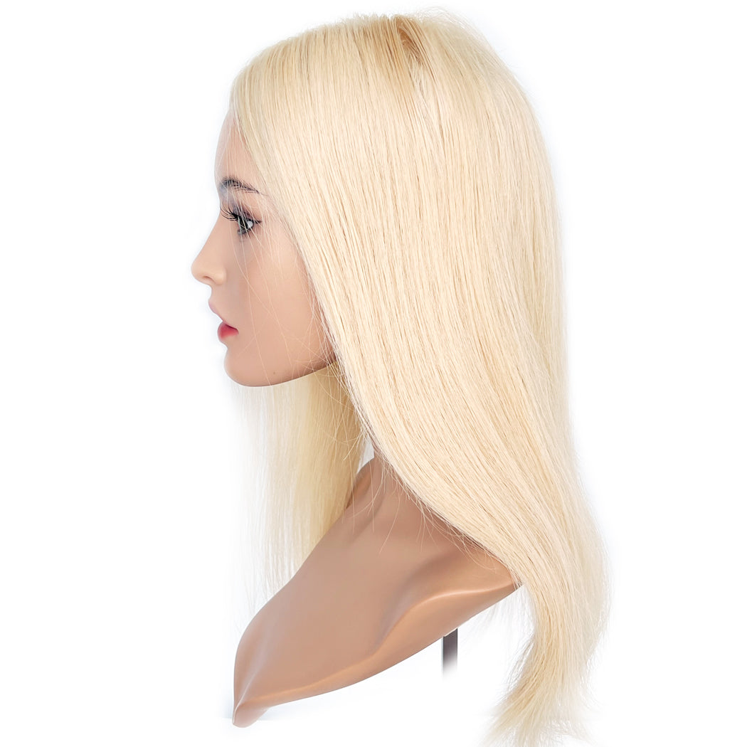 Hair Toppers 18''  #60  6''*7'' -  Hair Topper Mono Wefted Base | Hairperfecto