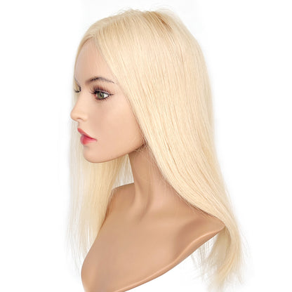 Hair Toppers 18''  #60  6''*7'' -  Hair Topper Mono Wefted Base | Hairperfecto