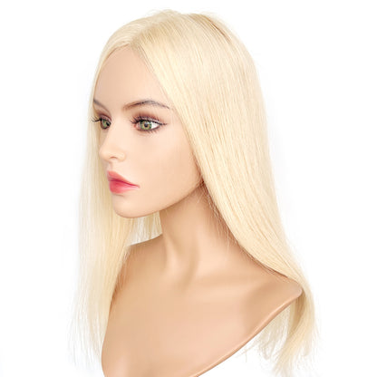 Hair Toppers 18''  #60  6''*7'' -  Hair Topper Mono Wefted Base | Hairperfecto