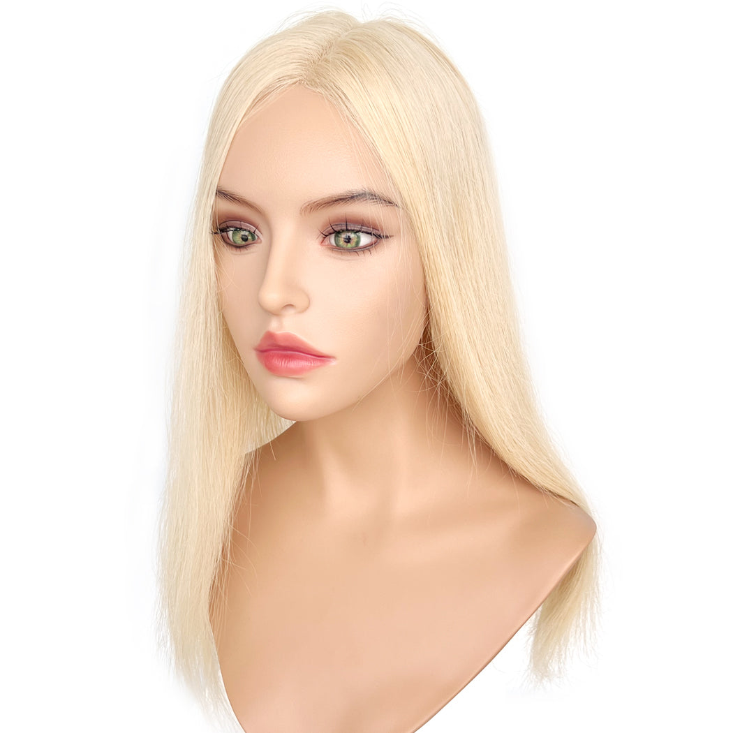 Hair Toppers 18''  #60  6''*7'' -  Hair Topper Mono Wefted Base | Hairperfecto