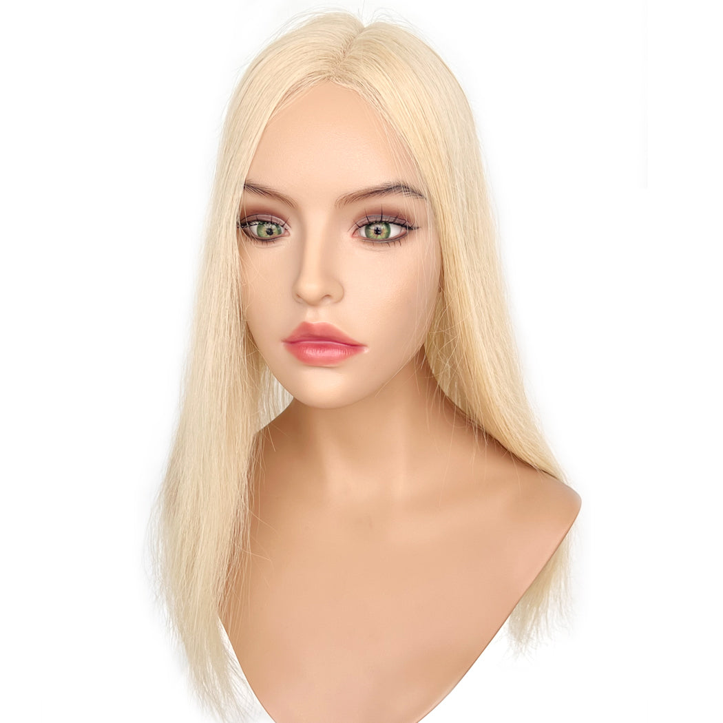 Hair Toppers 18''  #60  6''*7'' -  Hair Topper Mono Wefted Base | Hairperfecto