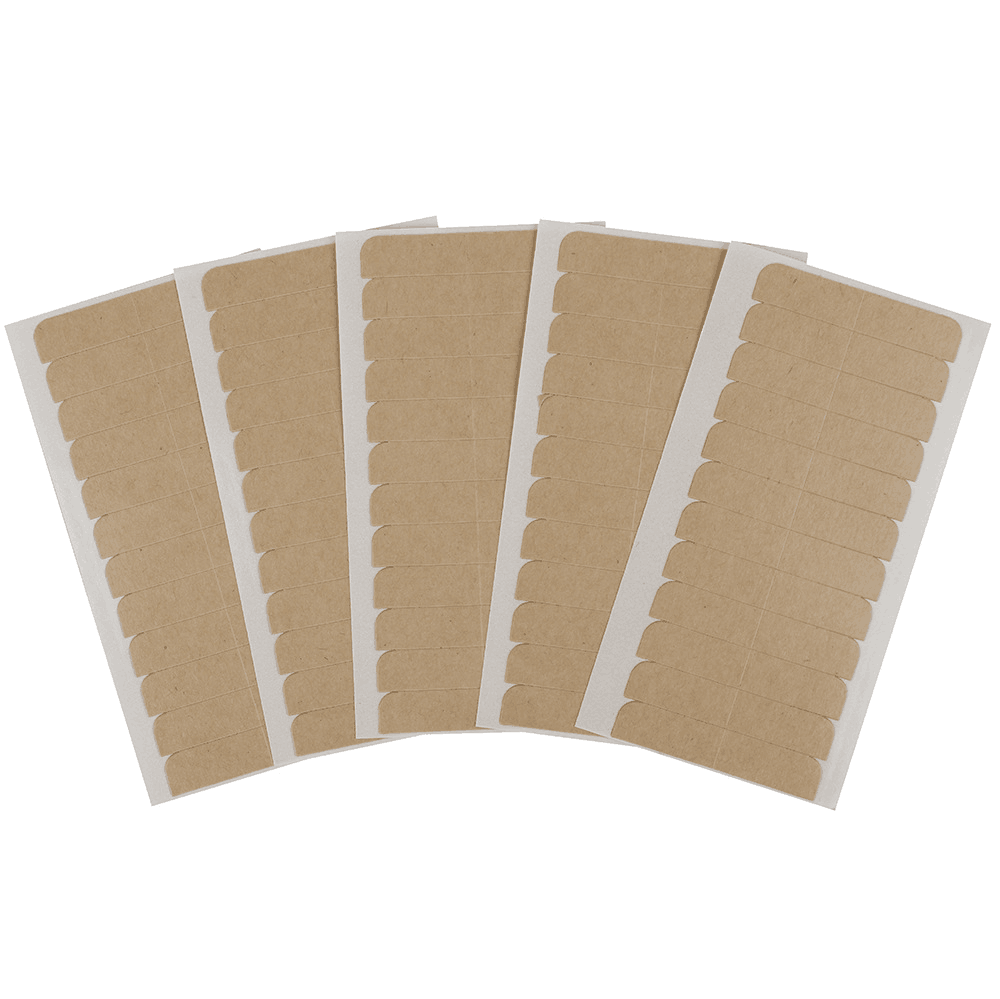 Double-sided Tape Glue Tabs for Tape In Hair Extension 10sheets/bag 4cm*0.8cm