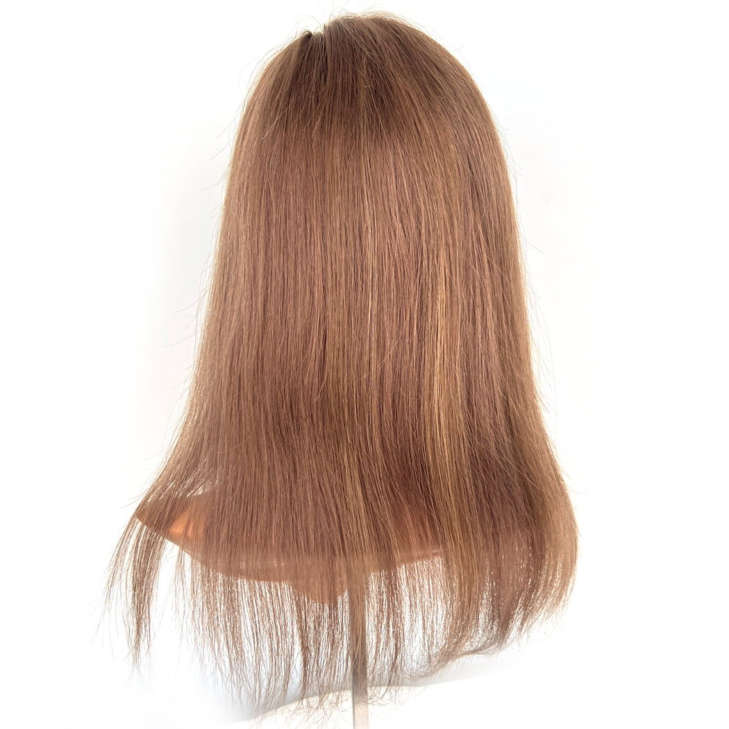 Hair Toppers 18''  #4/12  8''*8'' - Silk Top Hair Toppers| Hairperfecto