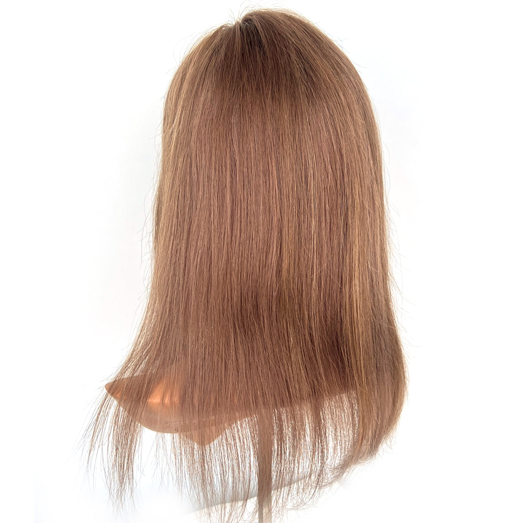 Hair Toppers 18''  #4/12  8''*8'' - Silk Top Hair Toppers| Hairperfecto