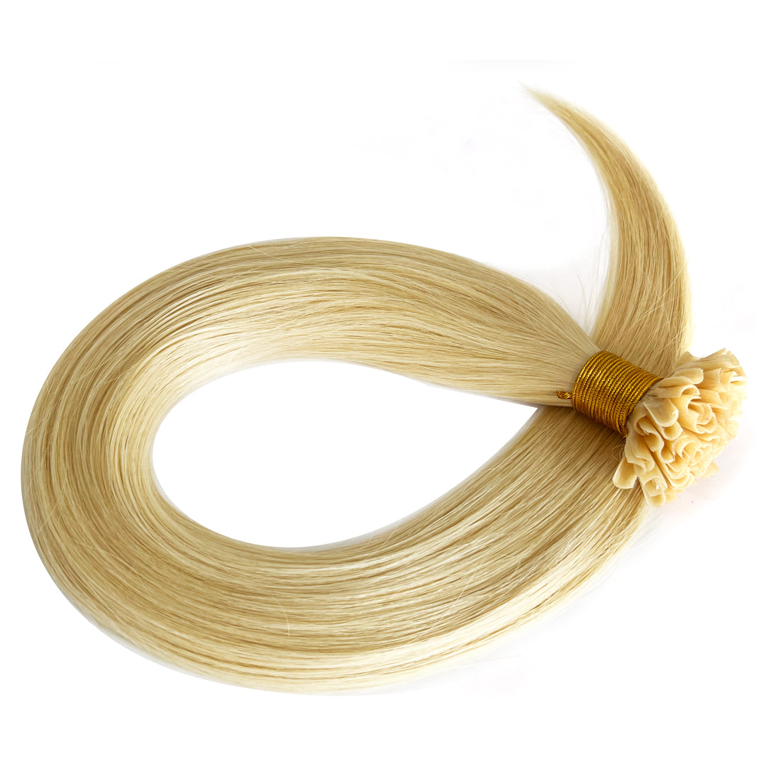 U Tip Hair Extensions | #22 Keratin Bonded Hair Extensions | Hairperfecto