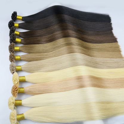 U Tip Hair Extensions | Keratin Bonded Hair Extensions - Hairperfecto