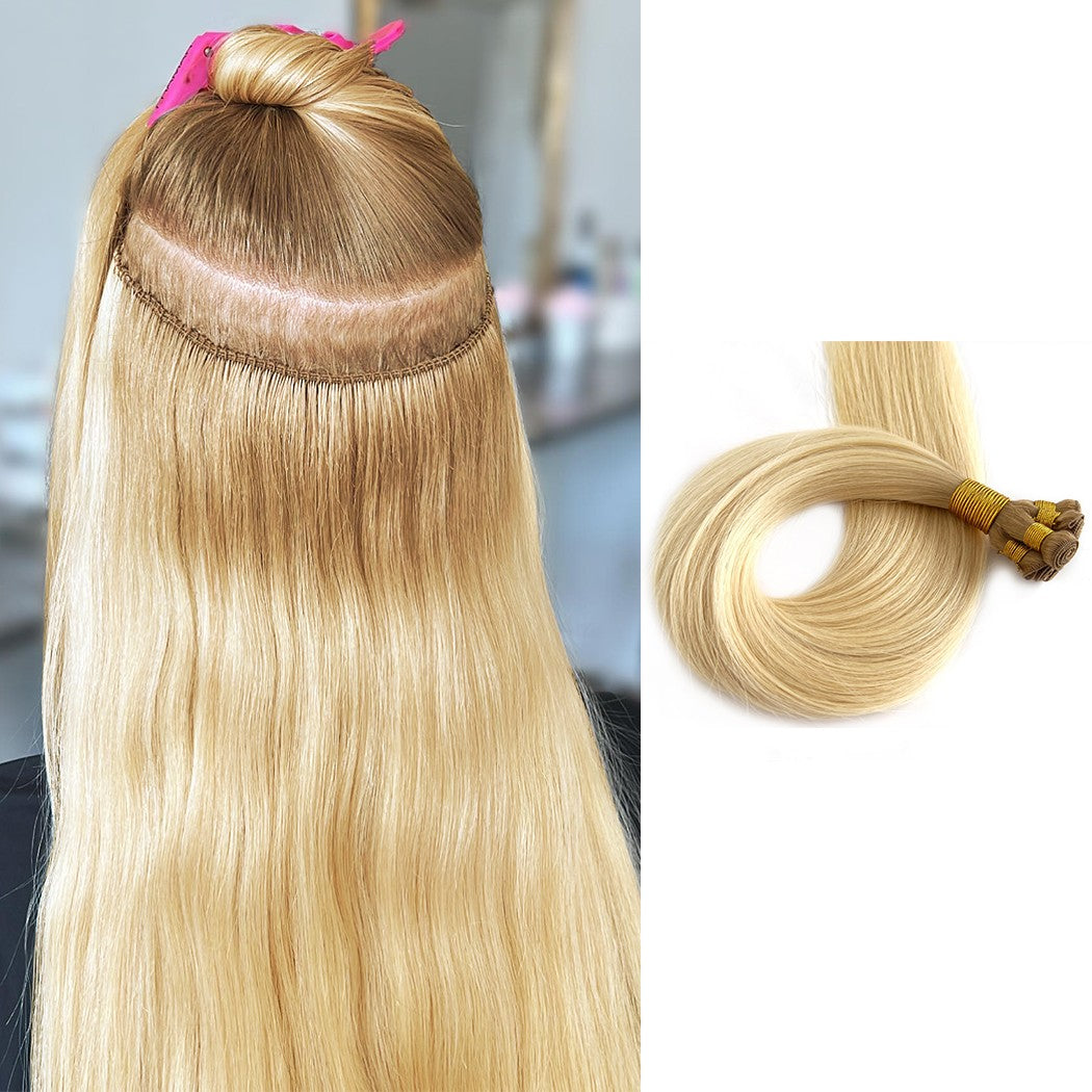 Weft Hair Extensions #T8/60 Hand Tied  Remy Hair Wefts | Hairperfecto