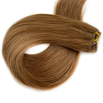 #6 TRADITIONAL WEFTS HAIR EXTENSIONS | 100% REMY HUMAN HAIR | HAIRPERFECTO