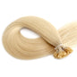 Flat Tip Hair Extensions Blonde #60 Keratin Hair Extensions